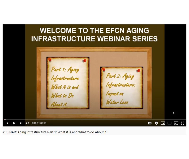 Webinar: Aging Infrastructure Part 1: What It Is and What to Do About It