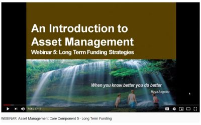 Webinar: Asset Management Core Component 5