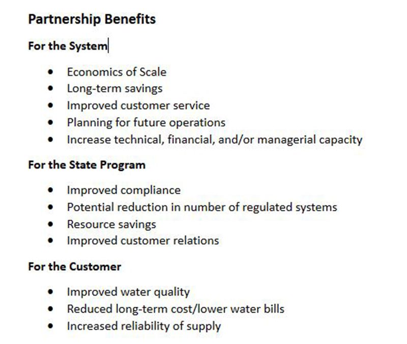 Partnership Benefits