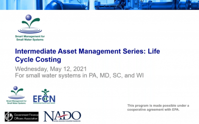 Life Cycle Costing for Small Water Systems