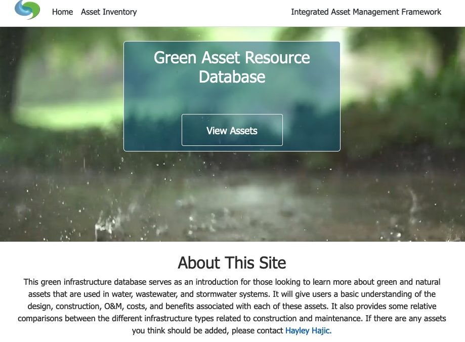 Green Asset Resource Database