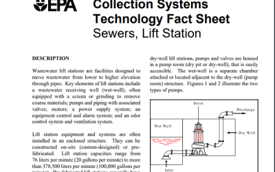 Collection Systems Technology Fact Sheet: Sewers, Lift Station