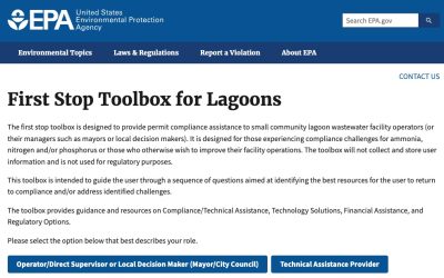 First Stop Toolbox for Lagoons