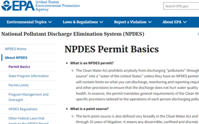 NPDES Permit Basics