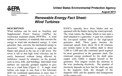 Renewable Energy Fact Sheet: Wind Turbines