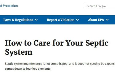 How to Care for Your Septic System