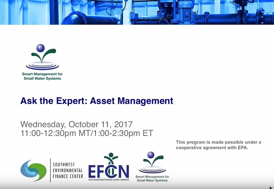 Ask the Expert Webinar Series 10/11/17