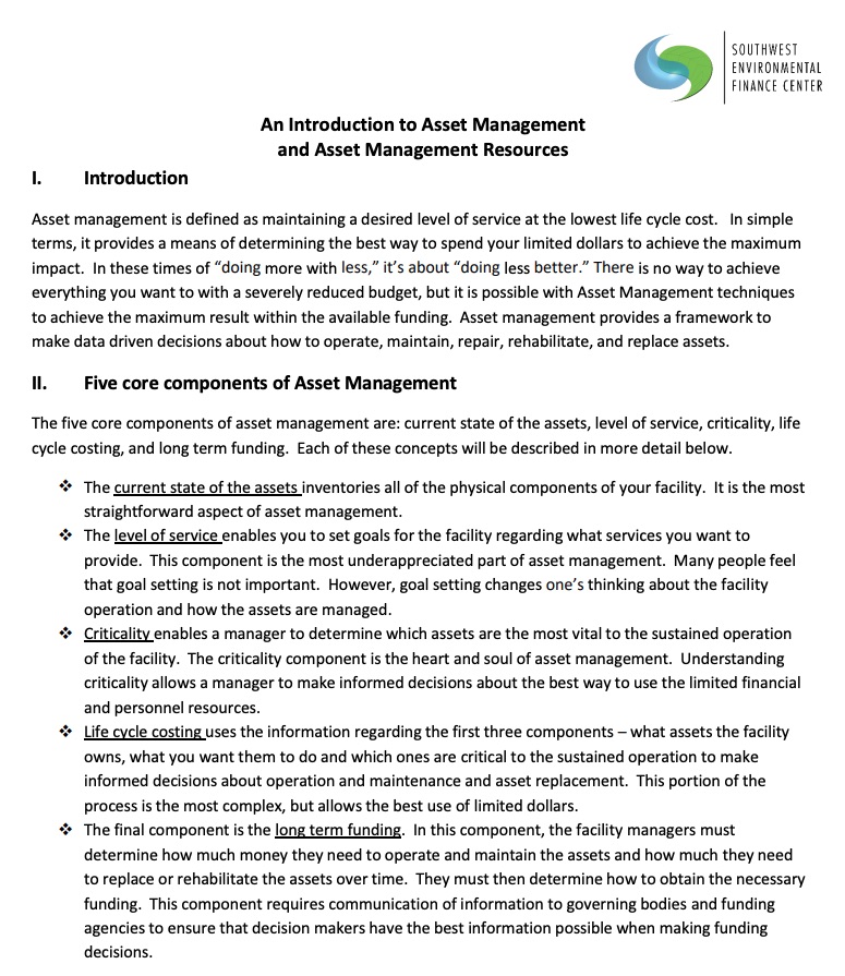 Asset Management: An Introduction