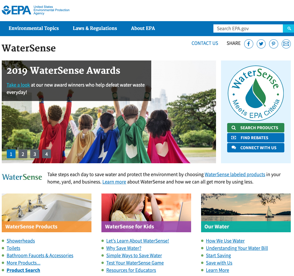 WaterSense Program