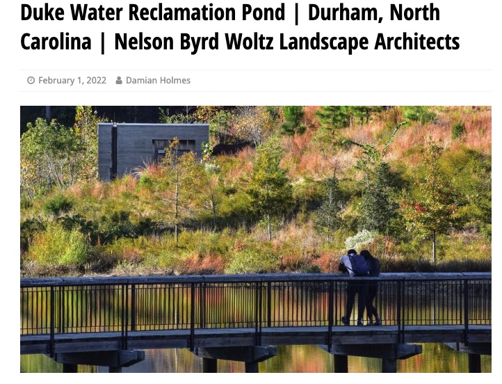 Duke Water Reclamation Pond