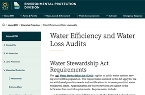 Validation Water Audit Data (2011 – 2018) AWWA