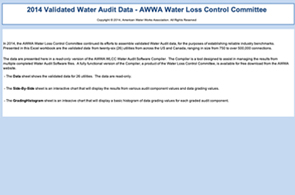 Validation Water Audit Data (2014) AWWA